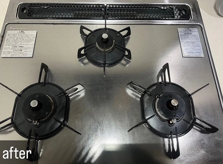 【コンロの清掃！お任せください！ハウスクリーニングならNAT...