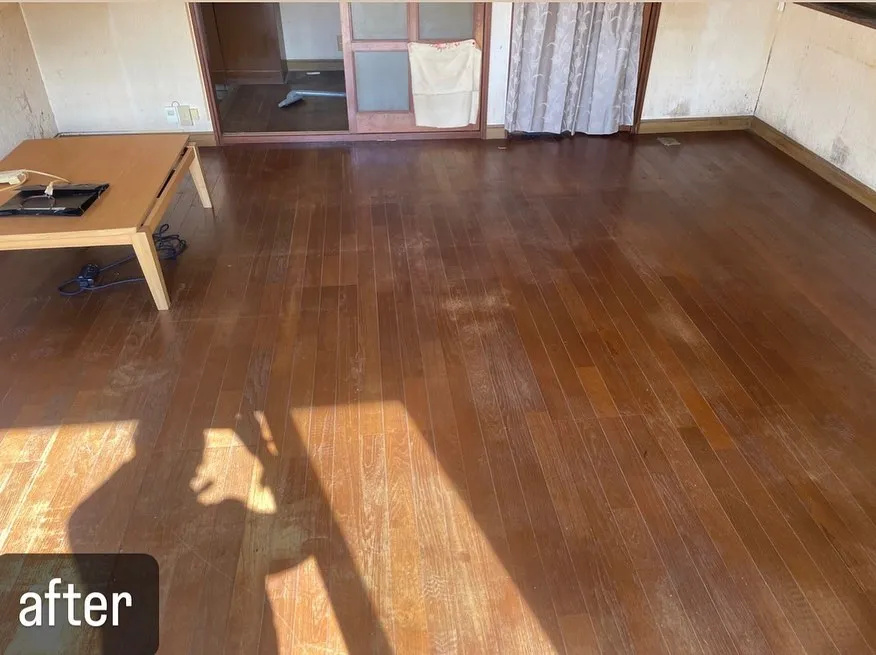 【フローリングの清掃！お任せください！ハウスクリーニングなら...