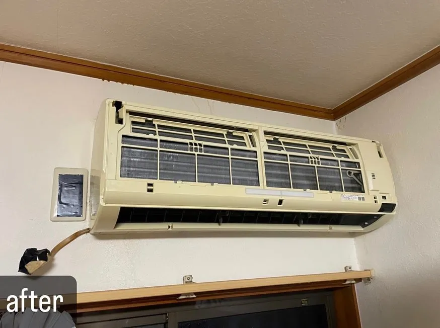 【エアコンの清掃！汚れを落とす！ハウスクリーニングならNAT...