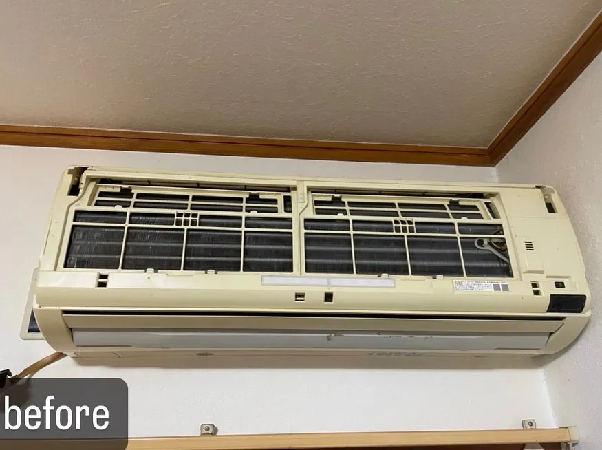 【エアコンの清掃！汚れを落とす！ハウスクリーニングならNAT...